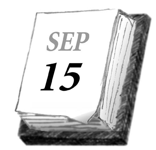 IRS deadline - September 15